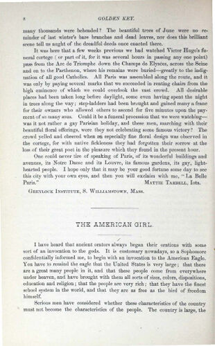 The American Girl (image)